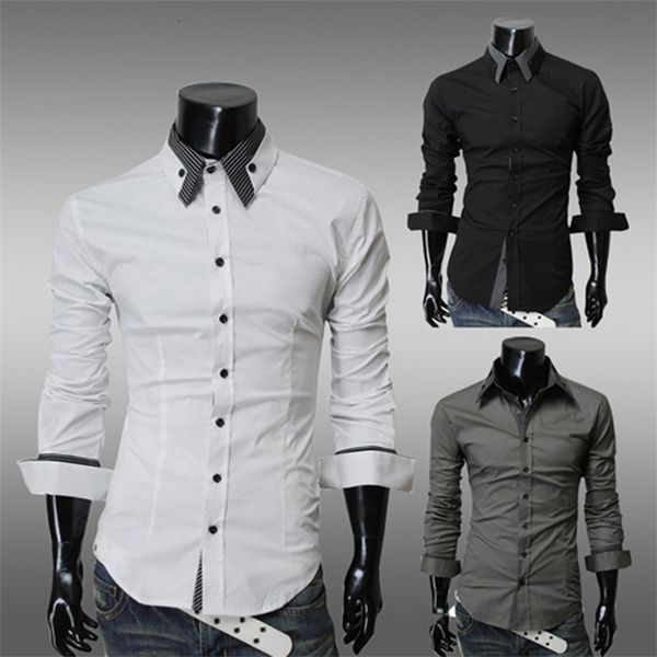 men's casual shirts trendy long-sleeved single-breasted slim fit wholesale supply st601 krbn, White;black
men's casual shirts trendy long-sleeved single-breasted slim fit wholesale supply st601 krbn, White;black