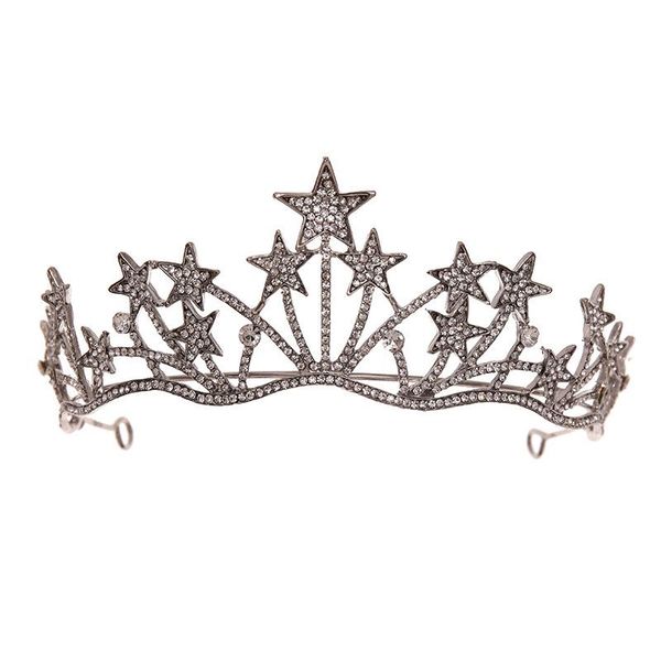 hair clips & barrettes bridal stars crown headwear luxury rhinestones inlaid headband for female wedding birthday accessories lxh, Golden;silver
hair clips & barrettes bridal stars crown headwear luxury rhinestones inlaid headband for female wedding birthday accessories lxh, Golden;silver