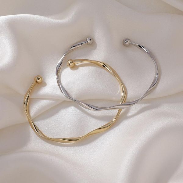 bangle xiaoboacc golden silver adjustable korean fashion ins simple wave for women wholesale, Black
bangle xiaoboacc golden silver adjustable korean fashion ins simple wave for women wholesale, Black