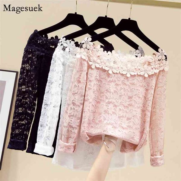 autumn long sleeve lace white blouse women slash neck pullover shirts blouses solid casual blusas mujer 11171 210512
autumn long sleeve lace white blouse women slash neck pullover shirts blouses solid casual blusas mujer 11171 210512