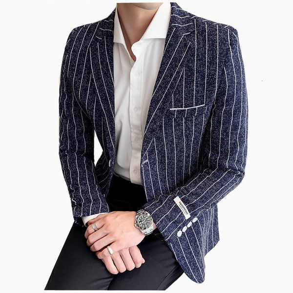 men's suits & blazers jacket blazers blue black jackets stripe spring jackets, fashion men's , groom's business, dress e72e, White;black
men's suits & blazers jacket blazers blue black jackets stripe spring jackets, fashion men's , groom's business, dress e72e, White;black