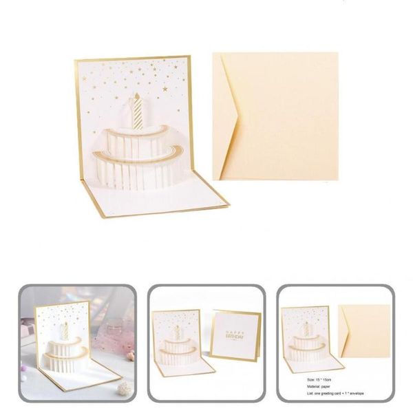 greeting cards paper useful stylish cake 3d card with envelope happy birthday portable for neighbors
greeting cards paper useful stylish cake 3d card with envelope happy birthday portable for neighbors