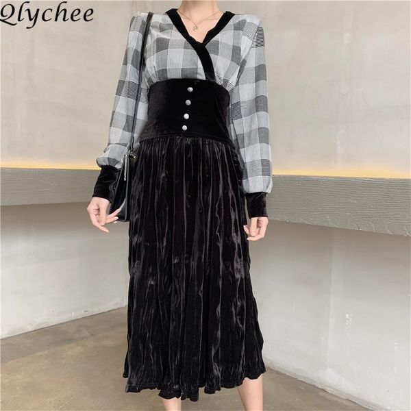 skirts qlychee solid color velvet ankle-length female pleated sping autumn casual women skirt bottoms, Black
skirts qlychee solid color velvet ankle-length female pleated sping autumn casual women skirt bottoms, Black