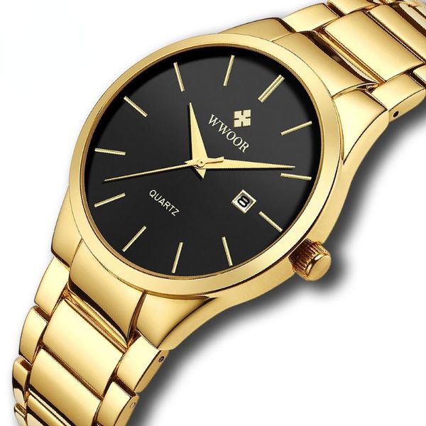 wristwatches 2021 luxury watch men business sports mens quartz gold stainless steel waterproof automatic date relogio masculino, Slivery;brown
wristwatches 2021 luxury watch men business sports mens quartz gold stainless steel waterproof automatic date relogio masculino, Slivery;brown