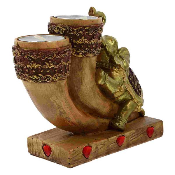 candle holders 1 set of delicate thailand style elephant design candlestick resin craft decor
candle holders 1 set of delicate thailand style elephant design candlestick resin craft decor