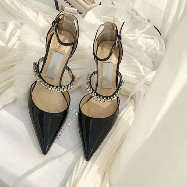 fashion luxury popular women sandals women's summer banquet dress shoes high-heeled pumps pointed toe sling back women shoe eu size 35-, Black
fashion luxury popular women sandals women's summer banquet dress shoes high-heeled pumps pointed toe sling back women shoe eu size 35-, Black