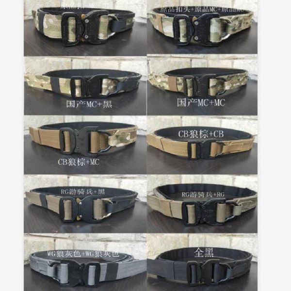 waist support tactical cs outdoor military army fighter belt 3.8cm wide hunting shooter double layer hard nl6 material, Black;gray
waist support tactical cs outdoor military army fighter belt 3.8cm wide hunting shooter double layer hard nl6 material, Black;gray