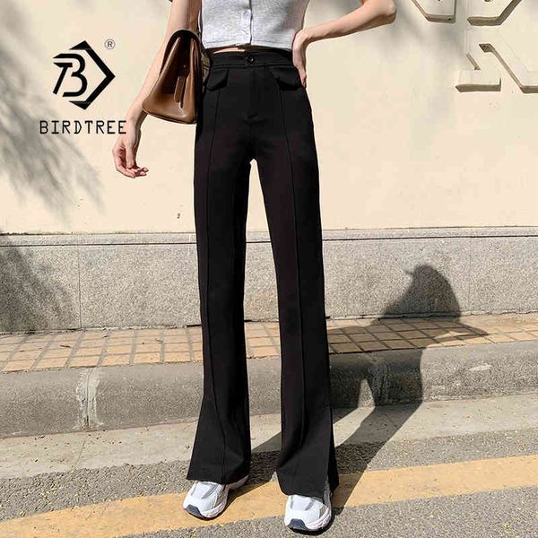 spring summer women's korean all match pencil long suit pants straight high waist slit plain casual office lady pants b13002x 210419, Black;white
spring summer women's korean all match pencil long suit pants straight high waist slit plain casual office lady pants b13002x 210419, Black;white