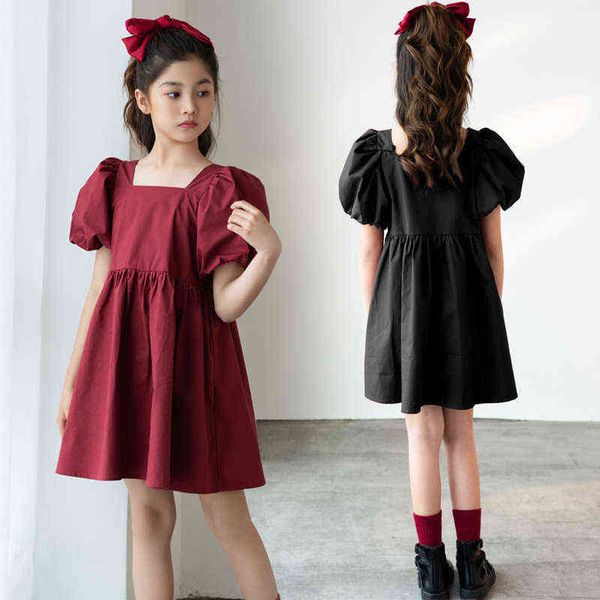 kids clothes 2021 new summer girls cute dress puff sleeve toddler baby princess dress children clothes,#6208 g1129, Red;yellow
kids clothes 2021 new summer girls cute dress puff sleeve toddler baby princess dress children clothes,#6208 g1129, Red;yellow