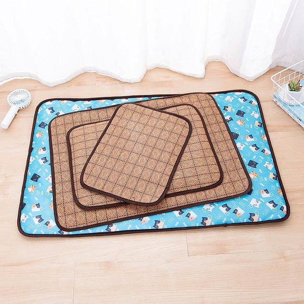 kennels & pens 2021 pet mat, multi-color spring and summer double-sided rattan teddy golden retriever kennel cat mat
kennels & pens 2021 pet mat, multi-color spring and summer double-sided rattan teddy golden retriever kennel cat mat