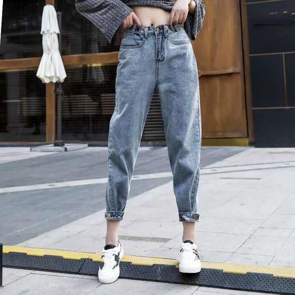 high waist jeans for women 2021 spring summer casual ripped hole denim pants vintage bf ankle-length loose femme plus size women's, Blue
high waist jeans for women 2021 spring summer casual ripped hole denim pants vintage bf ankle-length loose femme plus size women's, Blue