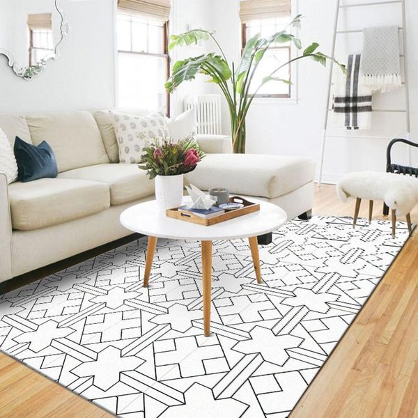 carpets nordic style simple soft for living room bedroom area rug black/white geometric lattice pattern mat/carpet home delicate
carpets nordic style simple soft for living room bedroom area rug black/white geometric lattice pattern mat/carpet home delicate