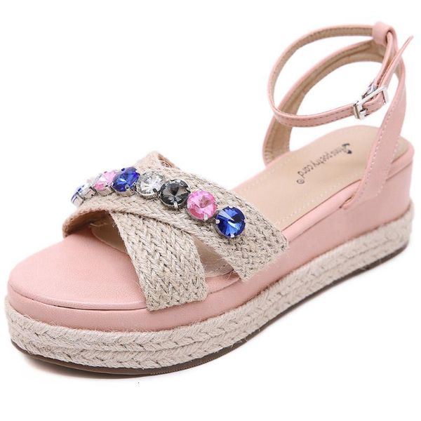 sandals sarairis fashion sweet rhinestone women comfort wedges ladies trendy cane platform shoes rzq0, Black
sandals sarairis fashion sweet rhinestone women comfort wedges ladies trendy cane platform shoes rzq0, Black
