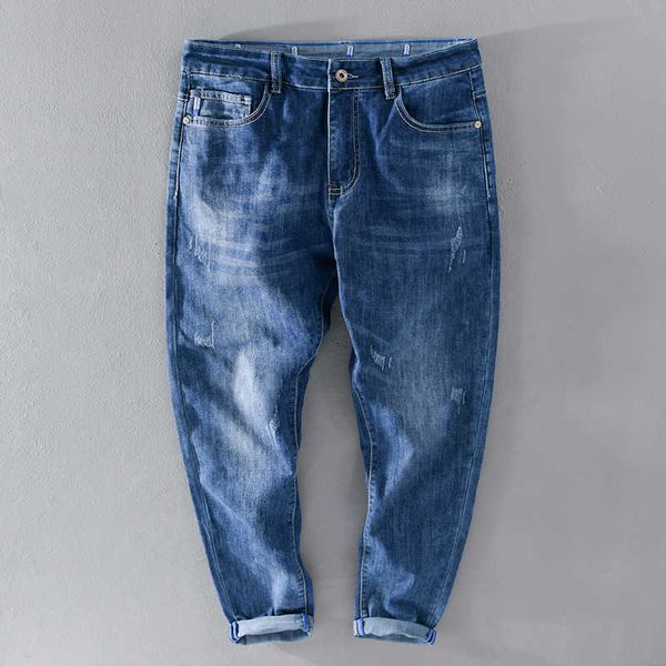 men's jeans primavera nova chegada tornozelo-comprimento moda confortvel calas de brim para homens estiramento pantalones irn6 z5fu, Blue
men's jeans primavera nova chegada tornozelo-comprimento moda confortvel calas de brim para homens estiramento pantalones irn6 z5fu, Blue