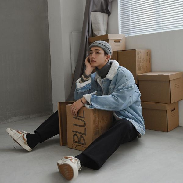 men's jackets cuorduroy jacket men style buttons casual denim kpop clothes streetwear fashion mens clothing bg50js, Black;brown
men's jackets cuorduroy jacket men style buttons casual denim kpop clothes streetwear fashion mens clothing bg50js, Black;brown