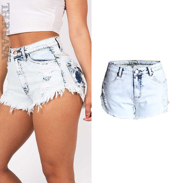 summer denim shorts women high waist tassel ripped casual holes torn pockets jeans short feminino plus size women's, White;black
summer denim shorts women high waist tassel ripped casual holes torn pockets jeans short feminino plus size women's, White;black