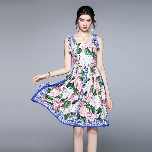 summer women classic flower printing vacation beach spaghetti-strap slim elegant a line knee-length dresses 210514, Black;gray
summer women classic flower printing vacation beach spaghetti-strap slim elegant a line knee-length dresses 210514, Black;gray