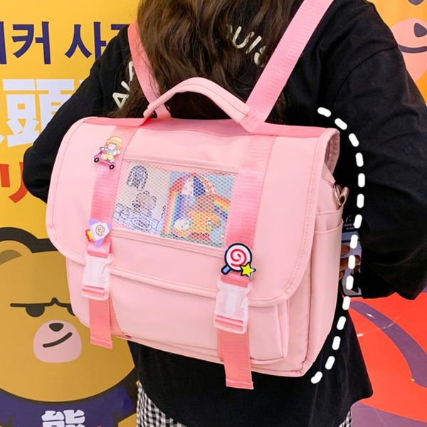 school bags multifunction lady kawaii backpack cute shoulder for women 2021 teenager girls travel backpacks brand female mochila
school bags multifunction lady kawaii backpack cute shoulder for women 2021 teenager girls travel backpacks brand female mochila