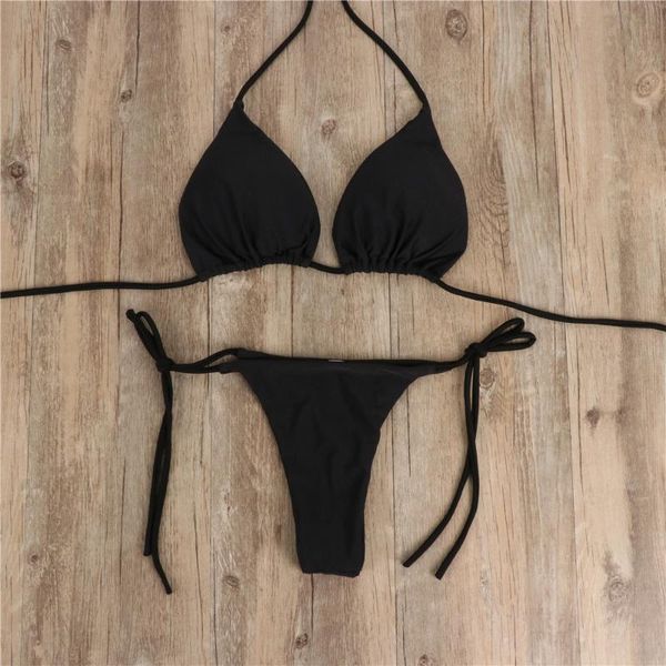 women's swimwear summer ladies bikini two-piece solid color lace multicolor triangle cup swimsuit 2021 party beachwear, White;black
women's swimwear summer ladies bikini two-piece solid color lace multicolor triangle cup swimsuit 2021 party beachwear, White;black