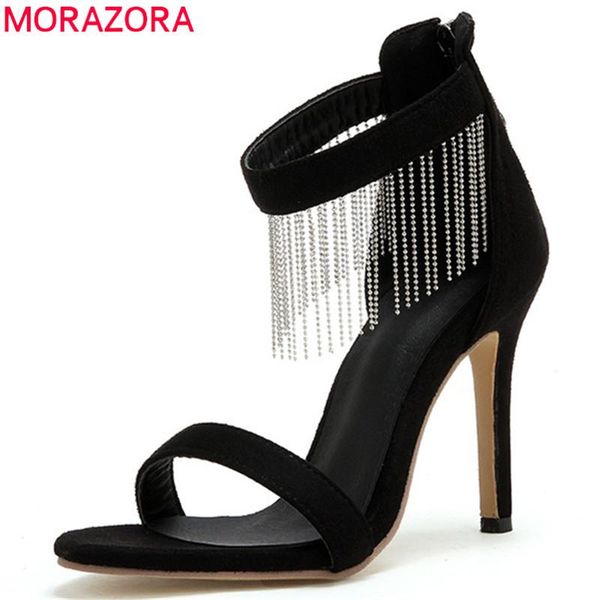 black fashion high heels shoes ladies simple zipper stiletto elegant summer women sandals
black fashion high heels shoes ladies simple zipper stiletto elegant summer women sandals