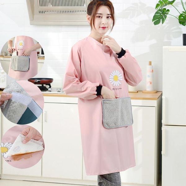long sleeve apron waterproof oil proof kitchen aprons adjustable pvc cloth big pocket restaurant chef cooking accessories
long sleeve apron waterproof oil proof kitchen aprons adjustable pvc cloth big pocket restaurant chef cooking accessories