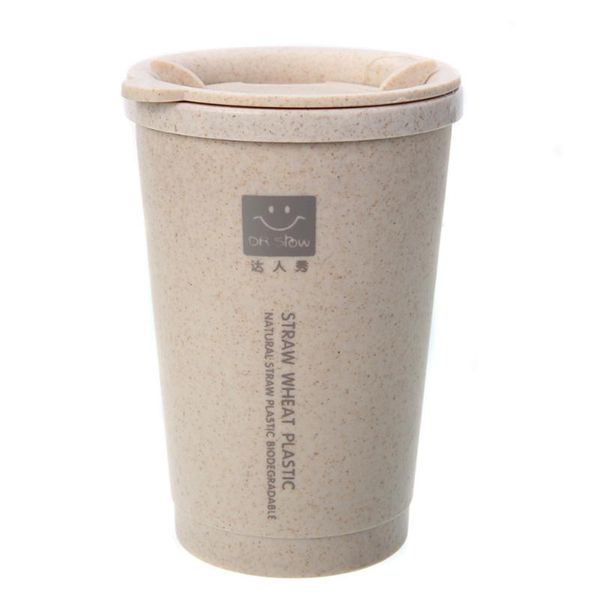 mugs reusable travel bottle to go coffeecup with lid wheat stalk pp sleeve for tea and coffee 350ml
mugs reusable travel bottle to go coffeecup with lid wheat stalk pp sleeve for tea and coffee 350ml