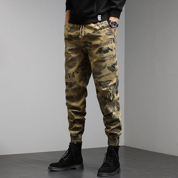 men's pants casual spring, autumn and winter models korean style trendy loose trousers camouflage handsome sports overalls, Black
men's pants casual spring, autumn and winter models korean style trendy loose trousers camouflage handsome sports overalls, Black