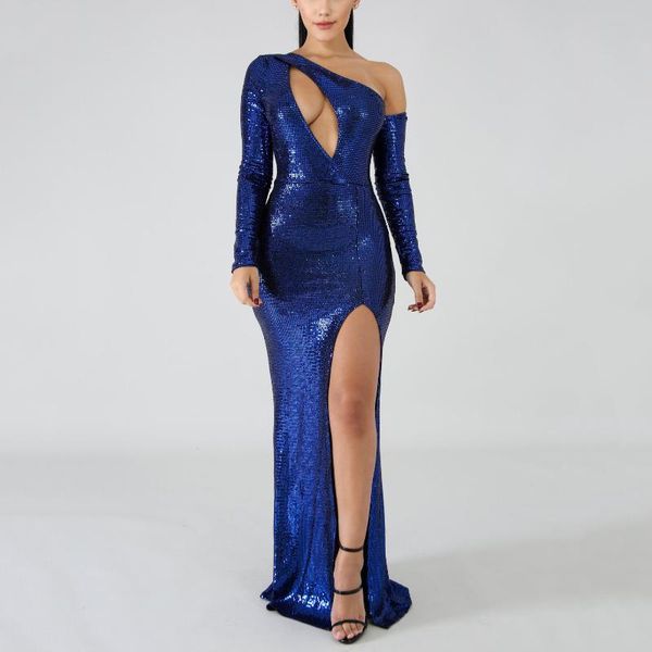 casual dresses elegant dress women for wedding party long blue sequined sleeve hole see through floor length side split evening vestidos, Black;gray
casual dresses elegant dress women for wedding party long blue sequined sleeve hole see through floor length side split evening vestidos, Black;gray
