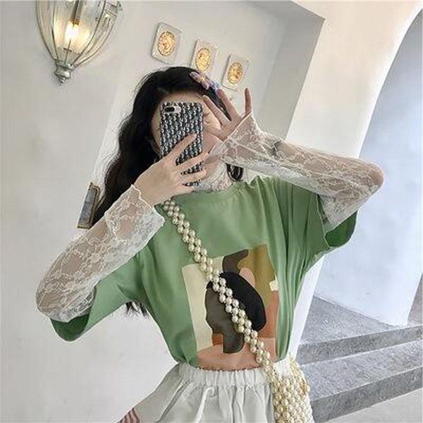 women's t-shirt style t shirt women fashion print short sleeve round neck woman cotton spandex tshirt, White
women's t-shirt style t shirt women fashion print short sleeve round neck woman cotton spandex tshirt, White