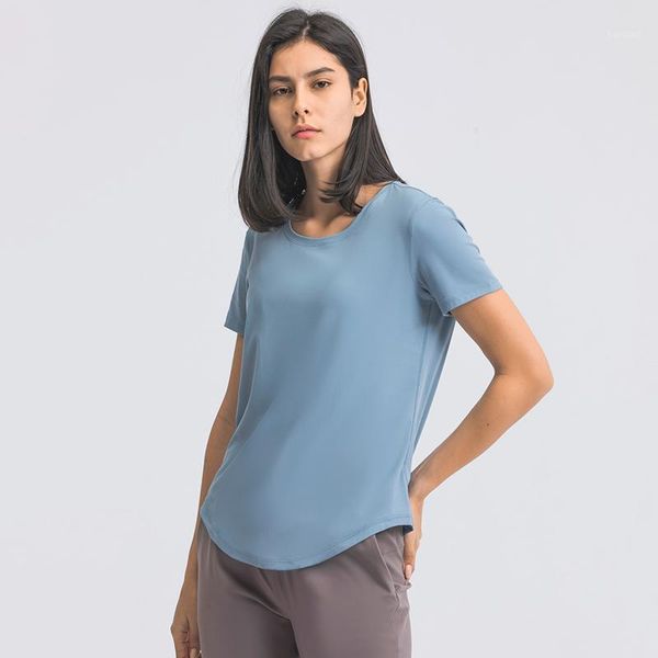 heyyoga women hip-length plain running gym sport short sleeve shirts ultralight naked-feel workout yoga fitness t-shirt outfit
heyyoga women hip-length plain running gym sport short sleeve shirts ultralight naked-feel workout yoga fitness t-shirt outfit