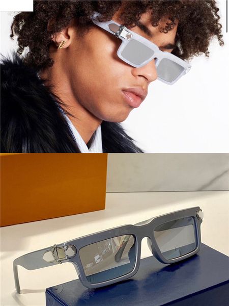 women's and men's sunglasses summer 1560 style anti ultraviolet retro light shield lens plate square integrated full frame fashion, White;black 
women's and men's sunglasses summer 1560 style anti ultraviolet retro light shield lens plate square integrated full frame fashion, White;black