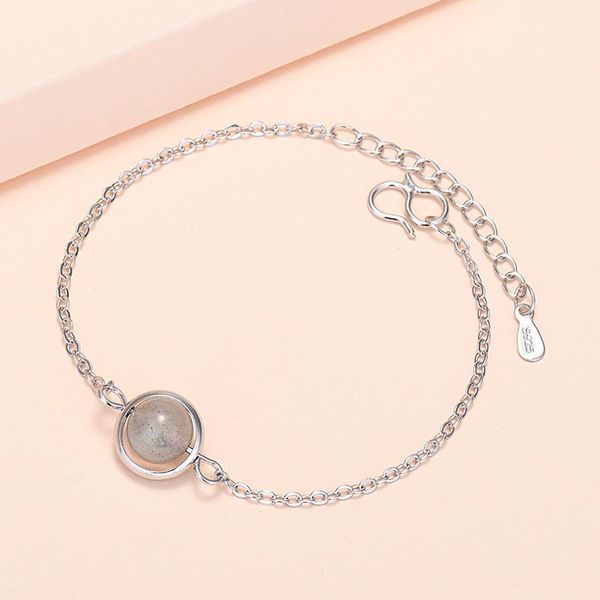 link, chain 2021 small fresh moonstone transfer bead bracelets fashion charm fine bracelet jewelry for woman gift, Black
link, chain 2021 small fresh moonstone transfer bead bracelets fashion charm fine bracelet jewelry for woman gift, Black