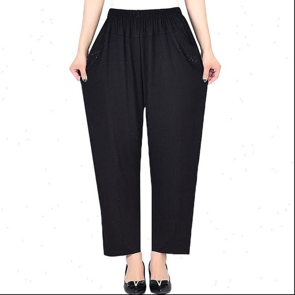 womens pants extra large size women spring autumn loose high elastic middle aged clothing 6xl 7xl 8xl winter female, Black;white
womens pants extra large size women spring autumn loose high elastic middle aged clothing 6xl 7xl 8xl winter female, Black;white