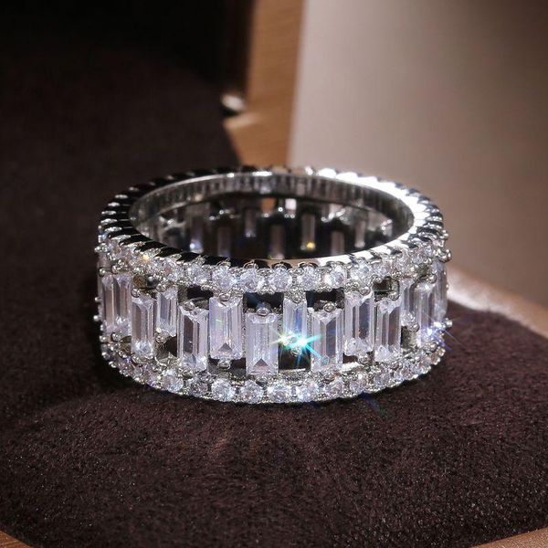 wedding rings eternity promise brilliant cubic zirconia ring female engagement band for women finger party jewelry, Slivery;golden
wedding rings eternity promise brilliant cubic zirconia ring female engagement band for women finger party jewelry, Slivery;golden