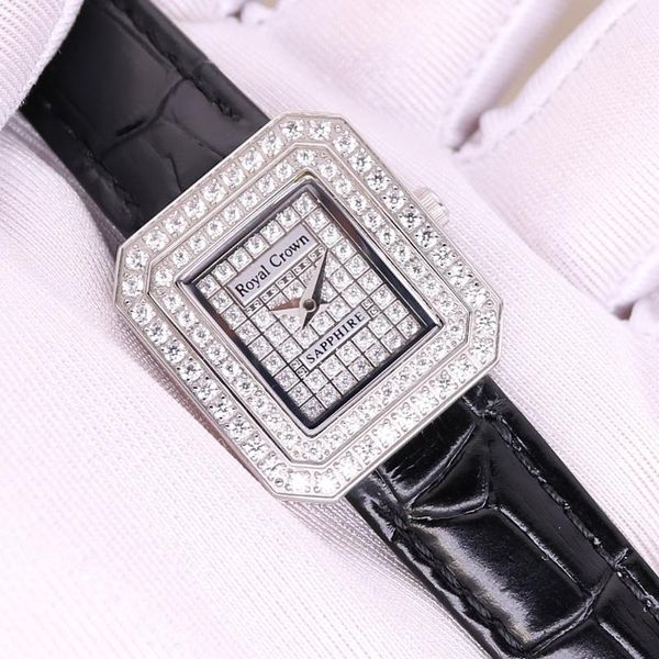 wristwatches full crystal luxury small sapphire lady women's watch fashion hours bracelet rhinestone girl's birthday gift royal cr, Slivery;brown
wristwatches full crystal luxury small sapphire lady women's watch fashion hours bracelet rhinestone girl's birthday gift royal cr, Slivery;brown