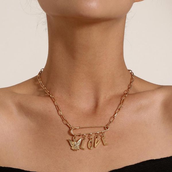 pendant necklaces angel love paperclip necklace for women gold silver color clavicle chain short 2021 fashion jewelry
pendant necklaces angel love paperclip necklace for women gold silver color clavicle chain short 2021 fashion jewelry