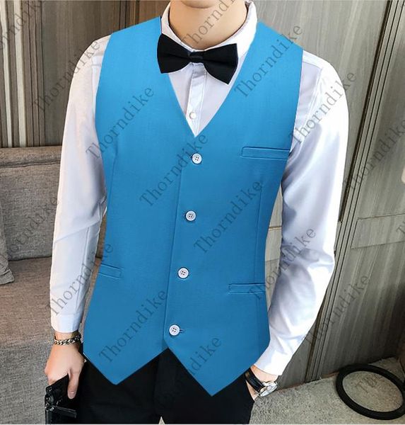men's vests fashion color wedding party blue dress vest casual tuxedo waistcoat men handsome office suit, Black;white
men's vests fashion color wedding party blue dress vest casual tuxedo waistcoat men handsome office suit, Black;white