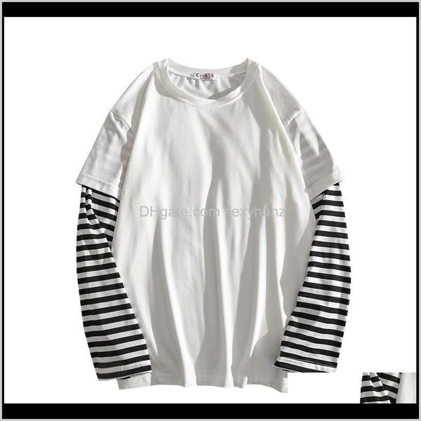 tees & s mens clothing apparel drop delivery 2021 hip hop long sleeve t-shirts o-neck striped patchwork shirt fashion casual comfortable t s, White;black
tees & s mens clothing apparel drop delivery 2021 hip hop long sleeve t-shirts o-neck striped patchwork shirt fashion casual comfortable t s, White;black