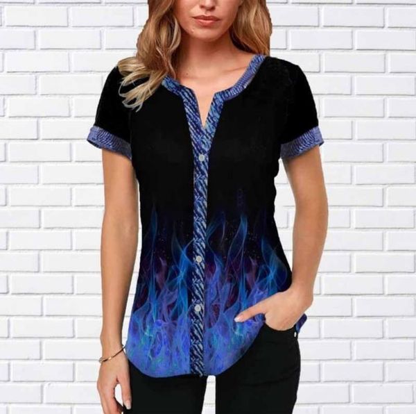 shirt blouse fashion 2021 large size women casual v neck ladies loose floral print tunic tee women's blouses & shirts, White
shirt blouse fashion 2021 large size women casual v neck ladies loose floral print tunic tee women's blouses & shirts, White
