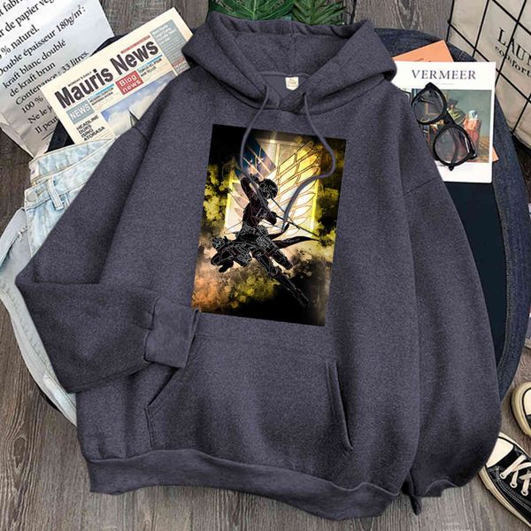 men's hoodie, pocket, wool, casual, cartoon, hip hop, punk, attack titan, Black
men's hoodie, pocket, wool, casual, cartoon, hip hop, punk, attack titan, Black