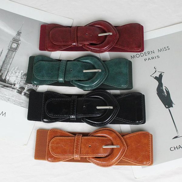 belts 2021 fashion designer women's belt pu artificial leather elastic retro, Black;brown
belts 2021 fashion designer women's belt pu artificial leather elastic retro, Black;brown