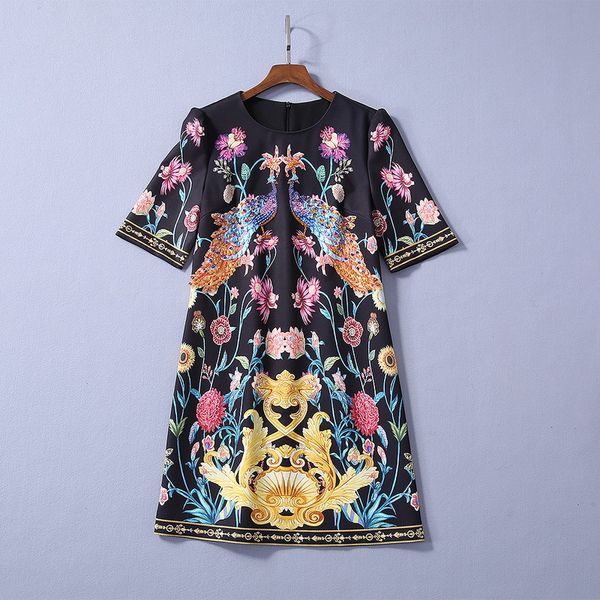 casual dresses spring for european and american women's wear round neck five-minute sleeves butterfly beading cartoon print dress nwlm, Black;gray
casual dresses spring for european and american women's wear round neck five-minute sleeves butterfly beading cartoon print dress nwlm, Black;gray