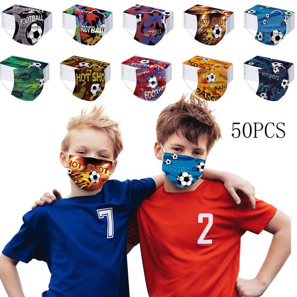 cosplay 50pcs children's football printing disposable masks kids 3 layer bandana halloween cosplay 3ply ear loop creativity mask
cosplay 50pcs children's football printing disposable masks kids 3 layer bandana halloween cosplay 3ply ear loop creativity mask
