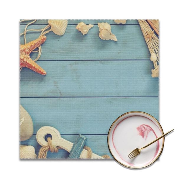 mats & pads 4 set placemat ocean sea seashell starfish wooden dining table mat cafe anti-slip placemats bowl pad cup coasters
mats & pads 4 set placemat ocean sea seashell starfish wooden dining table mat cafe anti-slip placemats bowl pad cup coasters