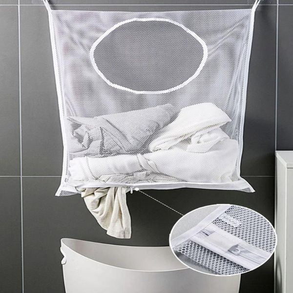 storage bags wall-mounted non-punch dirty clothes bag toilet change of bathroom basket fabric
storage bags wall-mounted non-punch dirty clothes bag toilet change of bathroom basket fabric