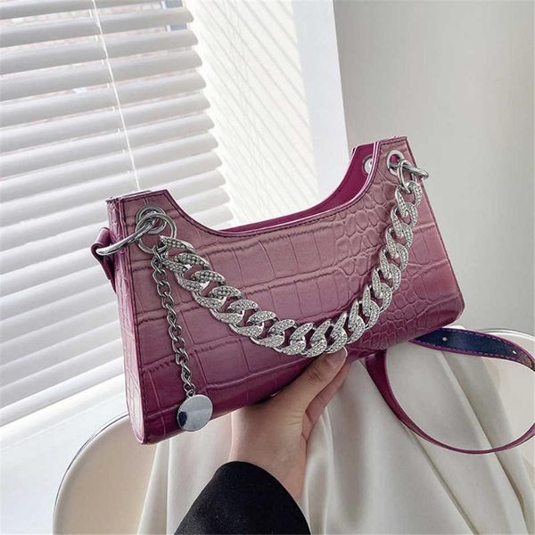 evening bags 2021 boutique crocodile pattern lady shoulder bag designer brand woman handbag pu diamond chain ladys messenger
evening bags 2021 boutique crocodile pattern lady shoulder bag designer brand woman handbag pu diamond chain ladys messenger