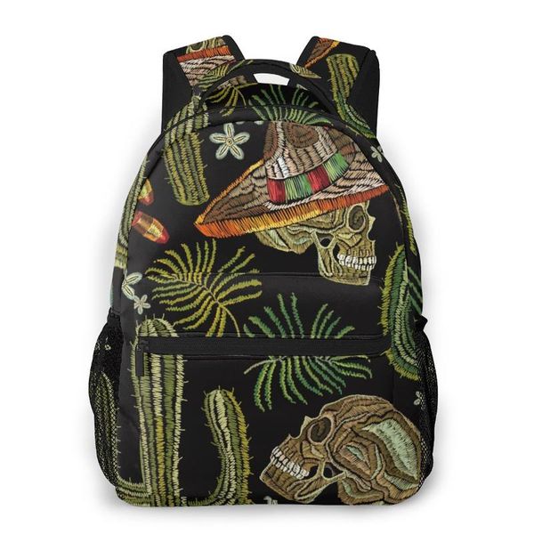 backpack casual travel bag classical ethnic embroidery skull day of the dead school fashion shoulder for teenage girl
backpack casual travel bag classical ethnic embroidery skull day of the dead school fashion shoulder for teenage girl