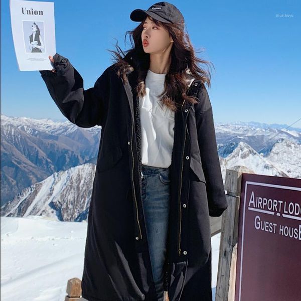 women's down & parkas winter jacket autumn women black hooded jackets for 2021 cotton female midi loose clothes manteau femme hly203
women's down & parkas winter jacket autumn women black hooded jackets for 2021 cotton female midi loose clothes manteau femme hly203