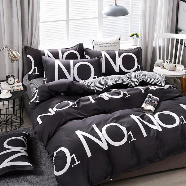 no english letter black white modern elegant comforter bedding set fashion king twin size bed linen duvet cover sets gifts
no english letter black white modern elegant comforter bedding set fashion king twin size bed linen duvet cover sets gifts