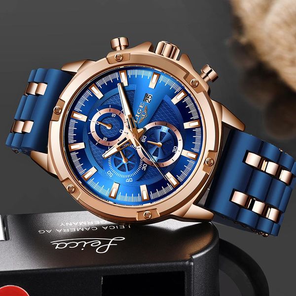 wristwatches lige mens watches watch men sport chronograph military waterproof silicone strap quartz wrist for, Slivery;brown
wristwatches lige mens watches watch men sport chronograph military waterproof silicone strap quartz wrist for, Slivery;brown